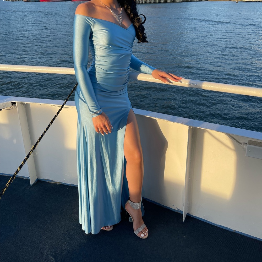 Blue Prom Dress